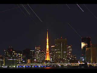 星降る夜　東京タワー