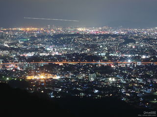 油山片江展望台からの夜景