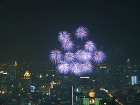 タイ　バンコクの花火
