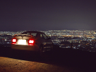 福岡の夜景と愛車